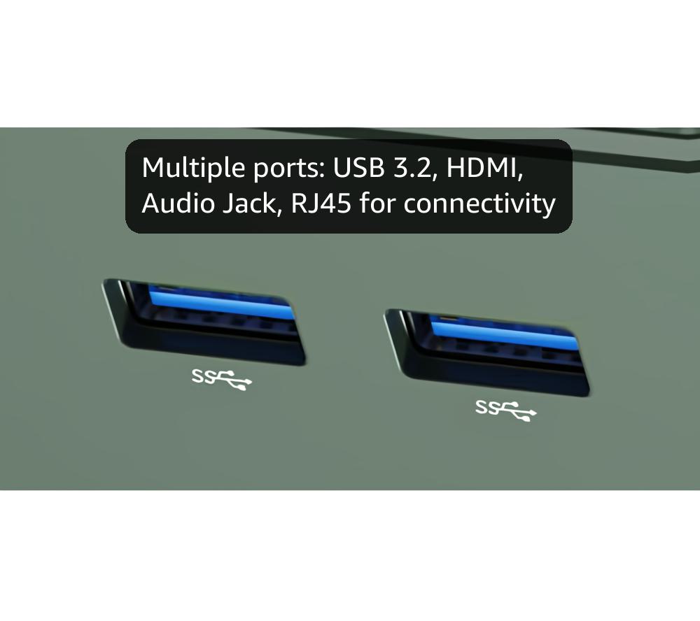 GMKtec Mini PC, Intel Twin Lake N150 (Upgraded N100), 16GB DDR4 RAM 512GB PCIe M.2 SSD, Desktop Computer 4K Dual HDMI/USB3.2/WiFi 6/BT5.2/2.5GbE RJ45 for Office, Business