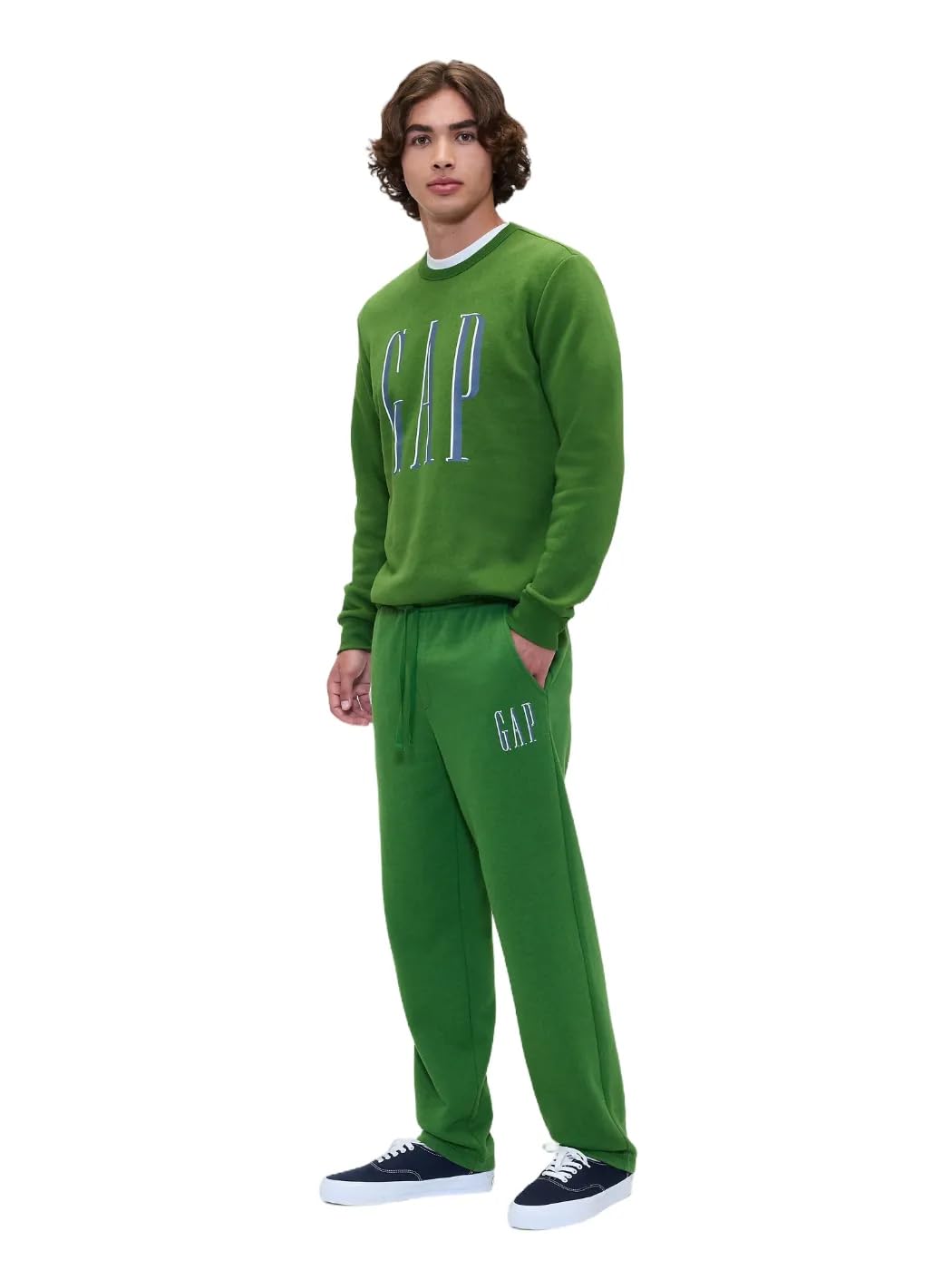 Gap Mens Logo Straight Leg Sweatpant
