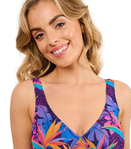 Kiniki Women's Tan Through Support Top Swimsuit (5th Generation)4