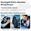 Front Complete Struts Assembly Fit for Dodge Caliber 2.0L L4 FWD (Exc. SRT-4) 2007-12, for Jeep Compass/Patriot FWD 4WD 2007-2010, Shock w/Coil Spring, Replace for 172367 172368, 2Pcs