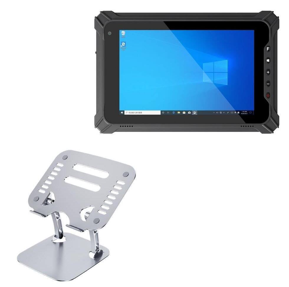 Base ajustable BoxWave para laptop Munbyn IRT06 plateado metálico miniatura 1