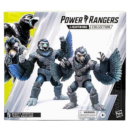 Tenga Warriors Power Rangers Lightning Collection 2022 pack de 2 figuras articuladas de 15 cm 5