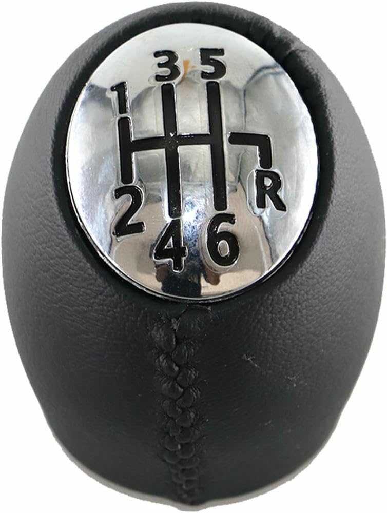 GZNBB Car Manual Gear Shift Knob Boot Cover Gaiter Lever Shifter Handle Stick, for Renault Espace MK4 2002 2003-2008 MPV