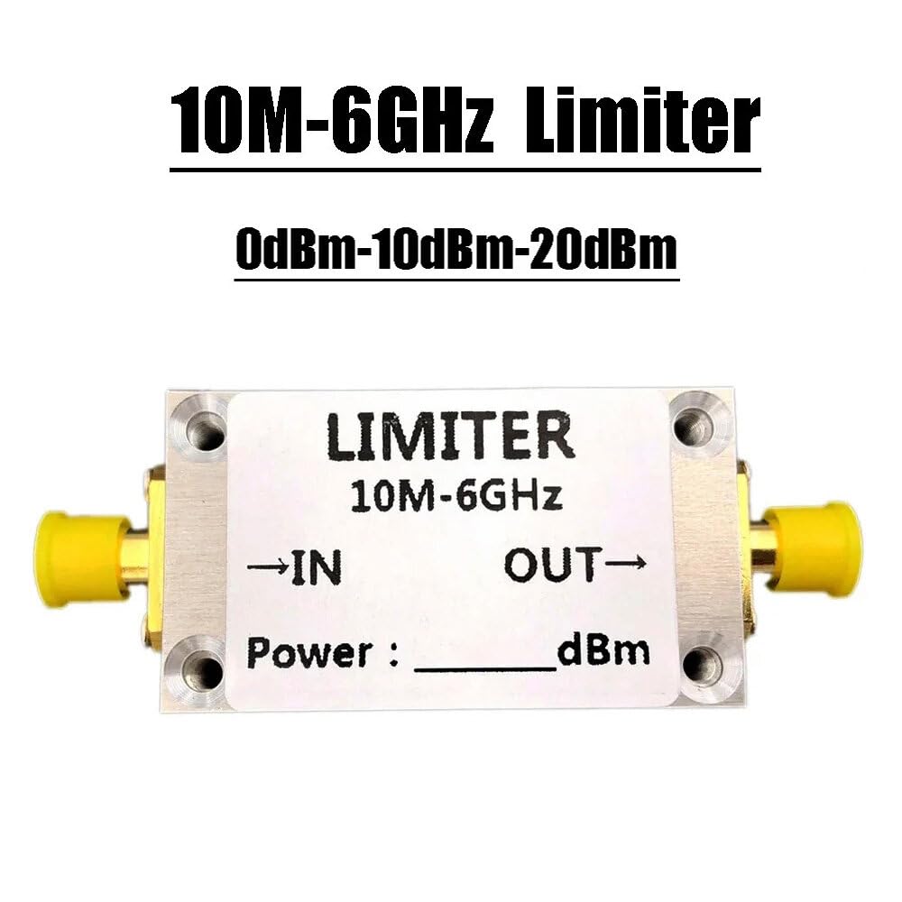 VIDOO PIN Diode SMA RF Begrenzer Limiter 10M-6GHz mit CNC Gehäuse-0 dBm