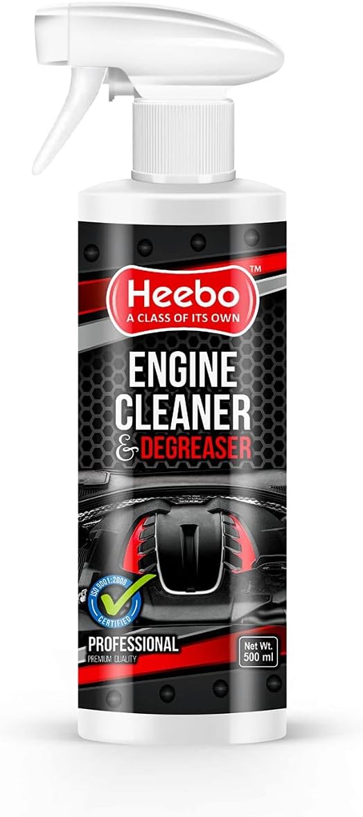 Heebo Engine Cleaner & Degreaser Foam Spray 500ml Used to remove Oil