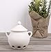 Fantes Garlic Keeper, Unglazed Ceramic, The Italian Market Original since 1906