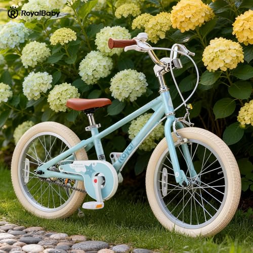 Image of RoyalBaby EZ Kids Bike,12 14 16 18 Inch Convertible Balance to Pedal Bike for Boys & Girls,Beginner Bicycle for Ages 2-9 Years