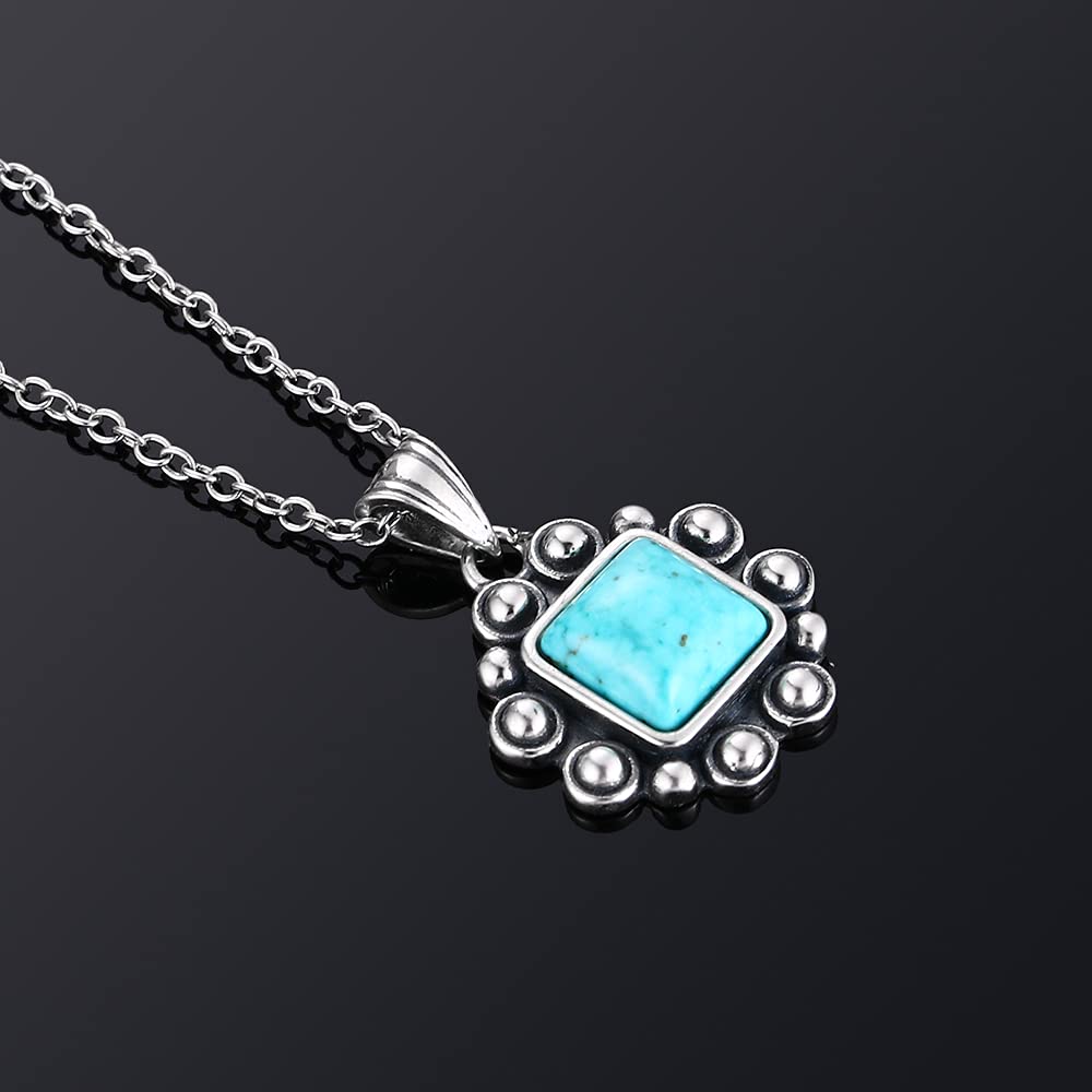 LYGBAOFUL Collane con ciondoli Gioielli in Pietra di Luna Naturale 925 per Donna Uomo Stile Donna