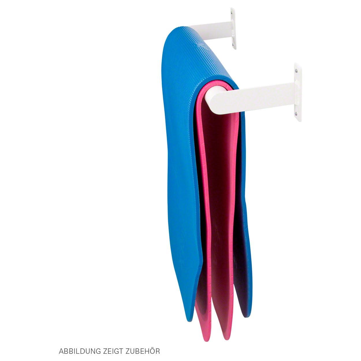 Wandhalterung für Gymnastikmatten 75 cm, Mattenwandhalterung, Aufbewahrung Matte