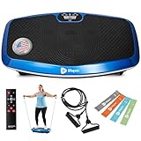 LifePro Hovert 3D Vibration Plate Machine - Dual Motor Oscillation, Lateral + 3D Motion Viberation Platform Machine - Full Whole Body Vibrarating Machine for Home Exercise, Fitness & Weight Loss