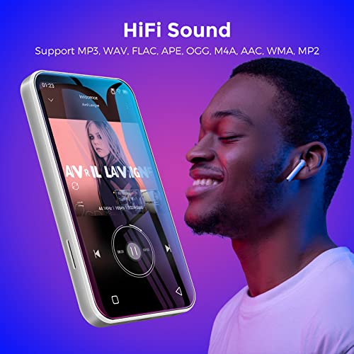 72GB WiFi Mp3 Player with Bluetooth, TIMMKOO 4.0" Full Touch Screen Mp3