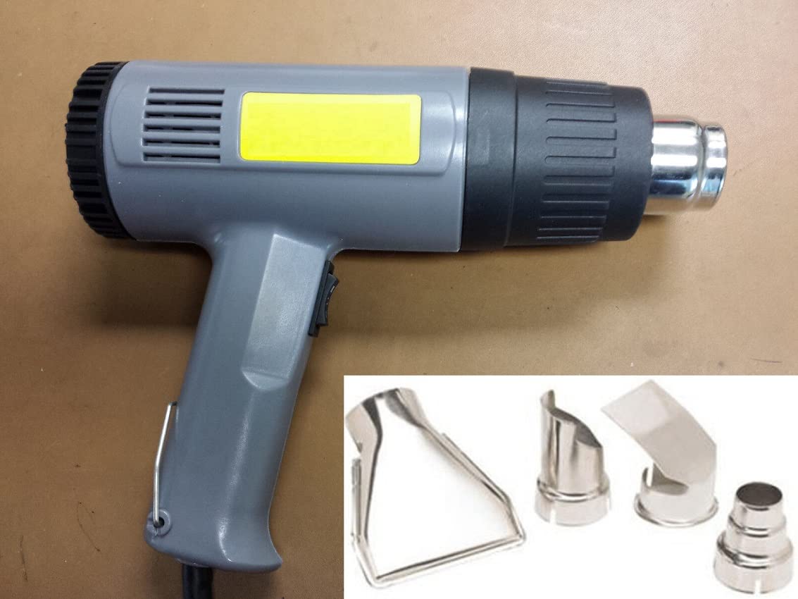 1200 Watt Dual Temp Heat Gun Paint Stripper Scraper Shrink Wrap NEW