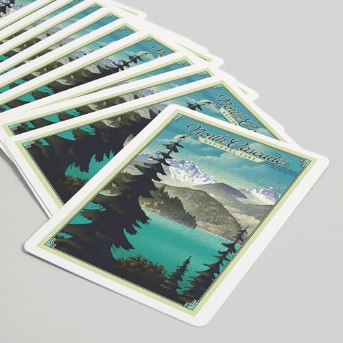 Baraja de cartas Póker North Cascades 52 piezas miniatura 5