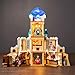 JANWAALY LED Lighting Kit Compatible with Lego King Magnifico’s Castle 43224 Building Kit - Lights Only - LED Light Kit Without Building Block Model (Basic Version)