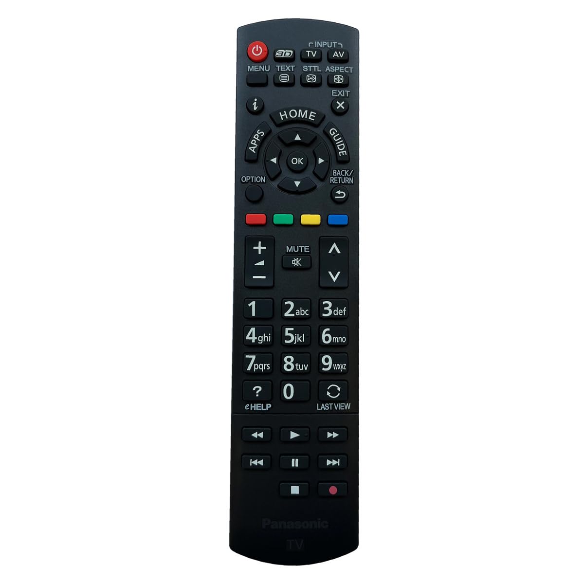 Aurabeam Oryginalny pilot TV N2QAYB000829 do PanasonicTX47ASW654 TX-L42ETW60 TX-L47ETW60