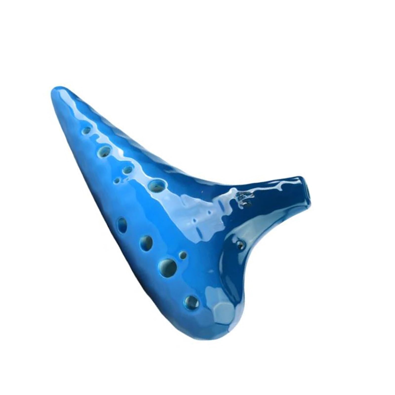 Początkujący instrumentokaryna 12otworowa Ceramiczna Okaryna Akcesoria Muzyczne Profesjonalny Instrument Muzyczny
