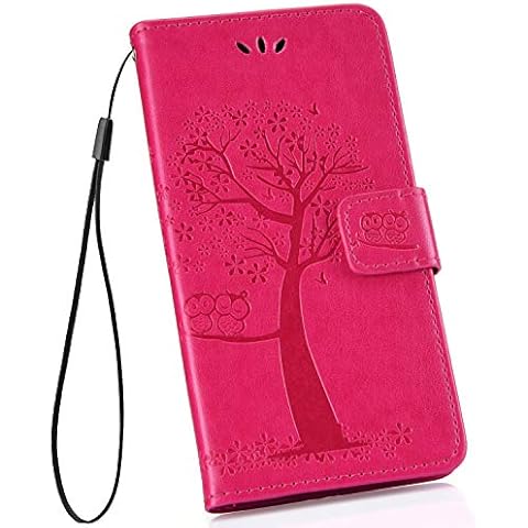 Ysimee kompatibel mit Samsung Galaxy S10 Hülle PU Kunstleder Cover