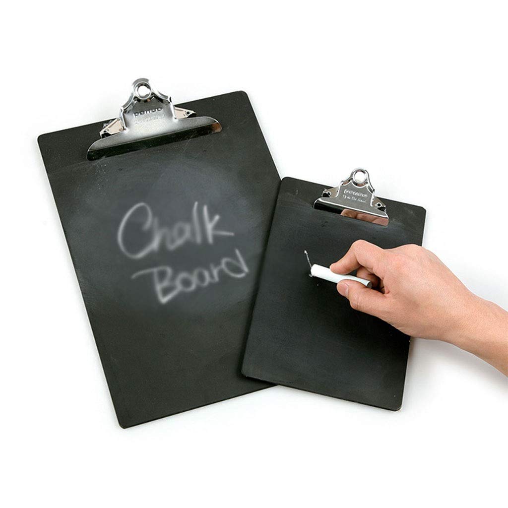 TOMYEUS klemmbrettmappe A4 Klemmbrett Goldene Edelstahl Metall Legal Pad MENU MENU SCHREIBEN BOOD Office SUPPINGS MIT Hängenden Lochordner Lose Blatt Klemmbrett-Mappe (Size : A)
