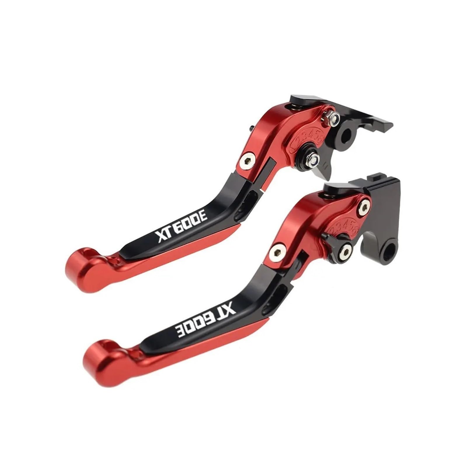JGHFDWS Motorcycle Brake Clutch Lever Set for XT600E Motorcycle Folding Extendable Brake Clutch Levers(16)