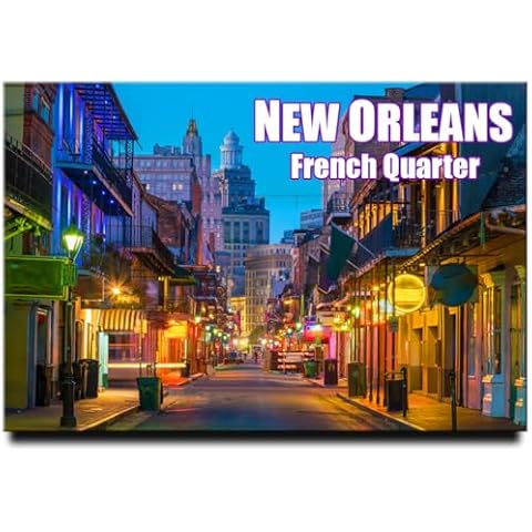 New Orleans Fridge Magnet by Generic Cover