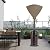 Easy-Going Patio Heater Cover with Zipper and Storage Bag, Waterproof Outdoor Round 34"D Heater Cover Top for Standing Heat, Dustproof, UV-Resistant (Top Cover Only, Camel)