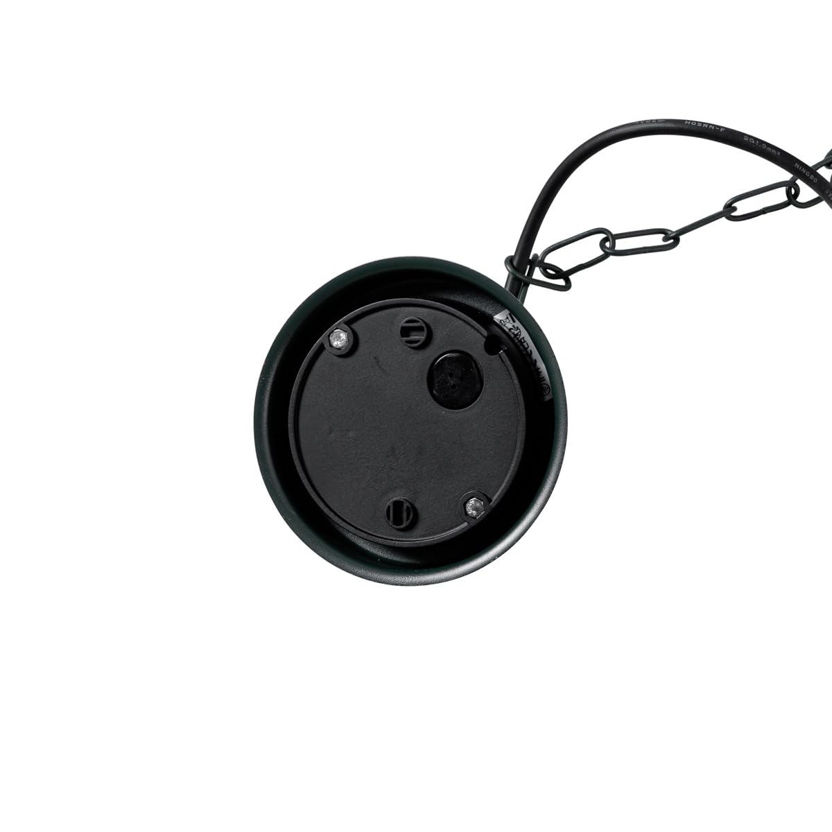Qazqa - Nowoczesna zewnętrzna lampa wisząca ciemnozielona IP44 - Kansas - E27 | 1 światło - Stal - Odpowiednie dla Oświetlenie zewnętrzne