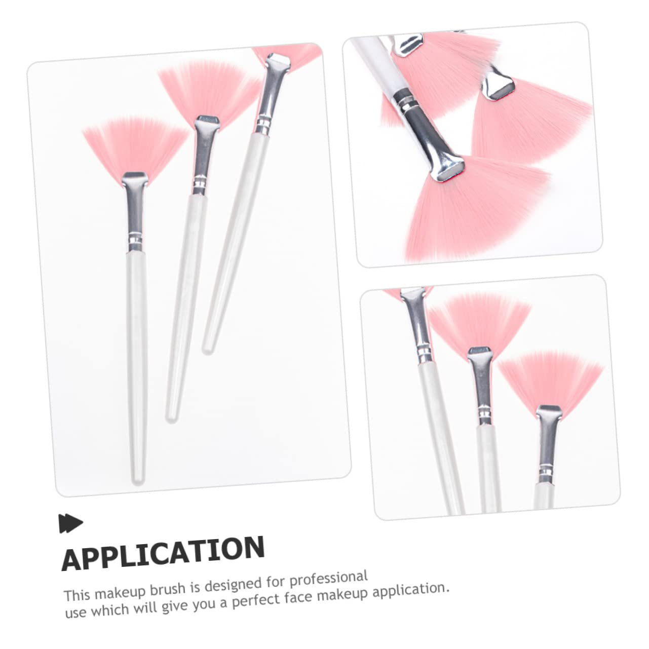 Ipetboom 24pezzi Pennelli Per Trucco Viso Morbida Setola Per Fondotinta Cipria e Illuminante Strumenti Di Bellezza Professionali Per Donne e Ragazze Elegante