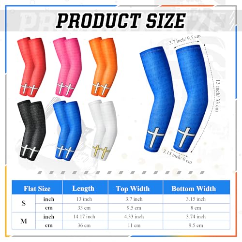 Image of Shyyween 6 Pair Arm Sleeve for Youth Kid Boy