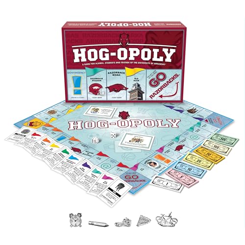 Late for The Sky University of Arkansas Hogopoly miniatura 3