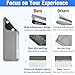 Refrigerator Door Handle Covers, Set of 5, Non-Slip Appliance Handle Covers, Washable Fridge Handle Covers, Keep Your Kitchen Clean, Freezer Microwave Oven Dishwasher Handle Protector(Dark Gray)