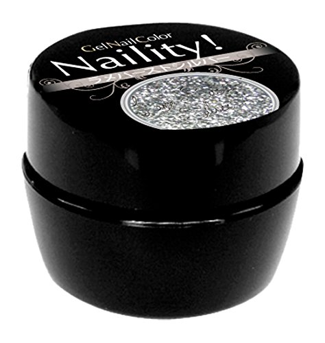 ネイリティ! ネイル ジェルネイルカラー 020 ラメバーストシルバー 4g ネイリティ! ネイル ジェルネイルカラー 020 ラメバーストシルバー 4g