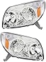 For Toyota 4Runner Headlights Lamps Set 2003 2004 2005 Halogen Driver and Passenger Side