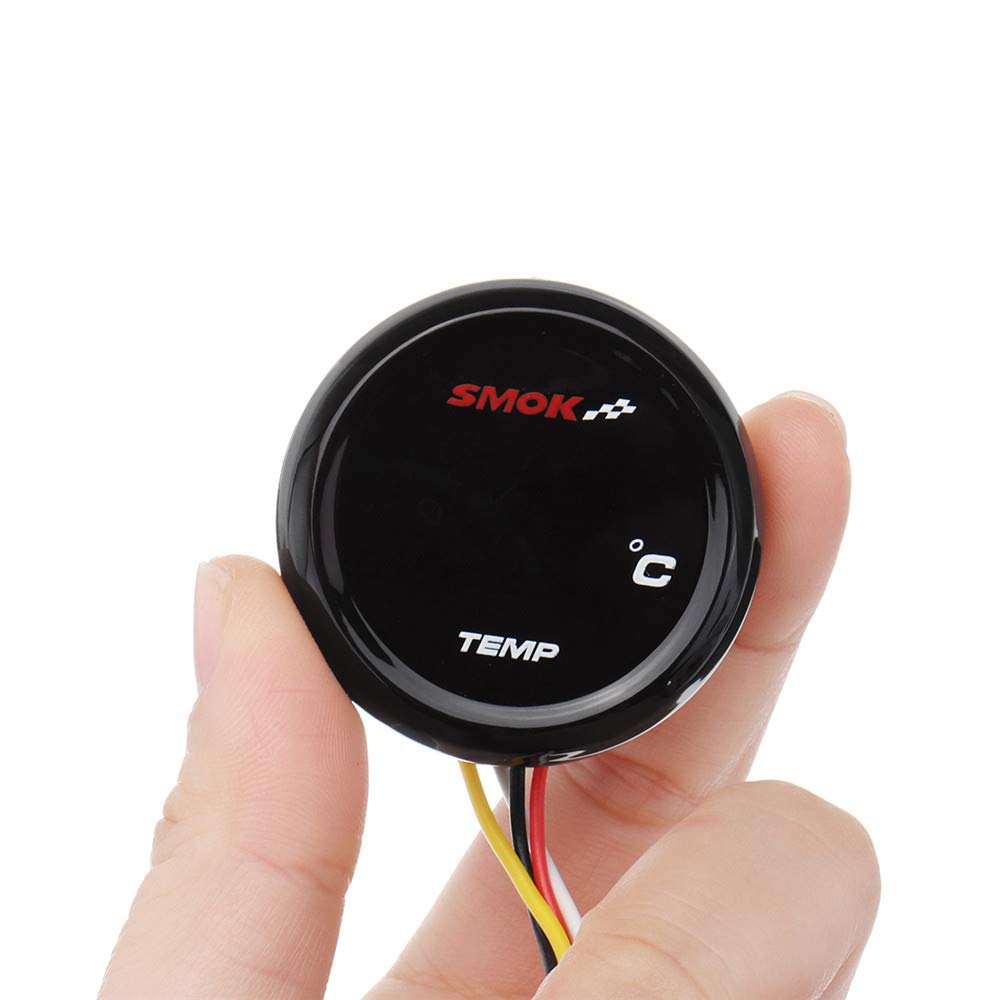 YONGYAO Universal Motorcycle LCD Digital Instruments Termometro Temperatura Temperatura dell'Acqua-Blu