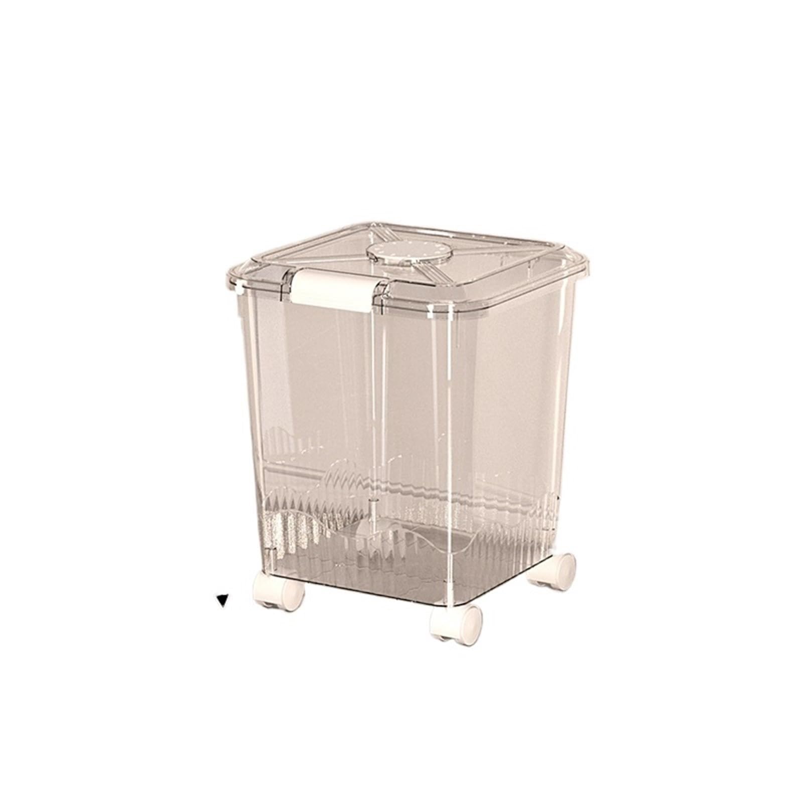 UBOHUZ Sealed Grain Distributor Rice Storage Box for Kitchen & Pantry