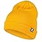 HAMUNI Beanie Mütze für Herren Damen Winter Warme Beanies Unisex Klassische Wintermützen Strickmütze Dehnbare Weiche Acryl Beanie Hat Vintage Einfarbig Strickmütze (Goldene)