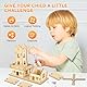 STEM Solarbetriebenes 3D Holzpuzzle - DIY Windmühlenhaus Bausatz,Wissenschaftliches Lernspiel für Kinder 8-15 & Erwachsene,Kreatives Modellbauprojekt,Klare Anleitung auf Deutsch.