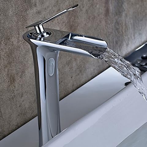AIMADI Grifo Lavabo Cascada Cromado Cover