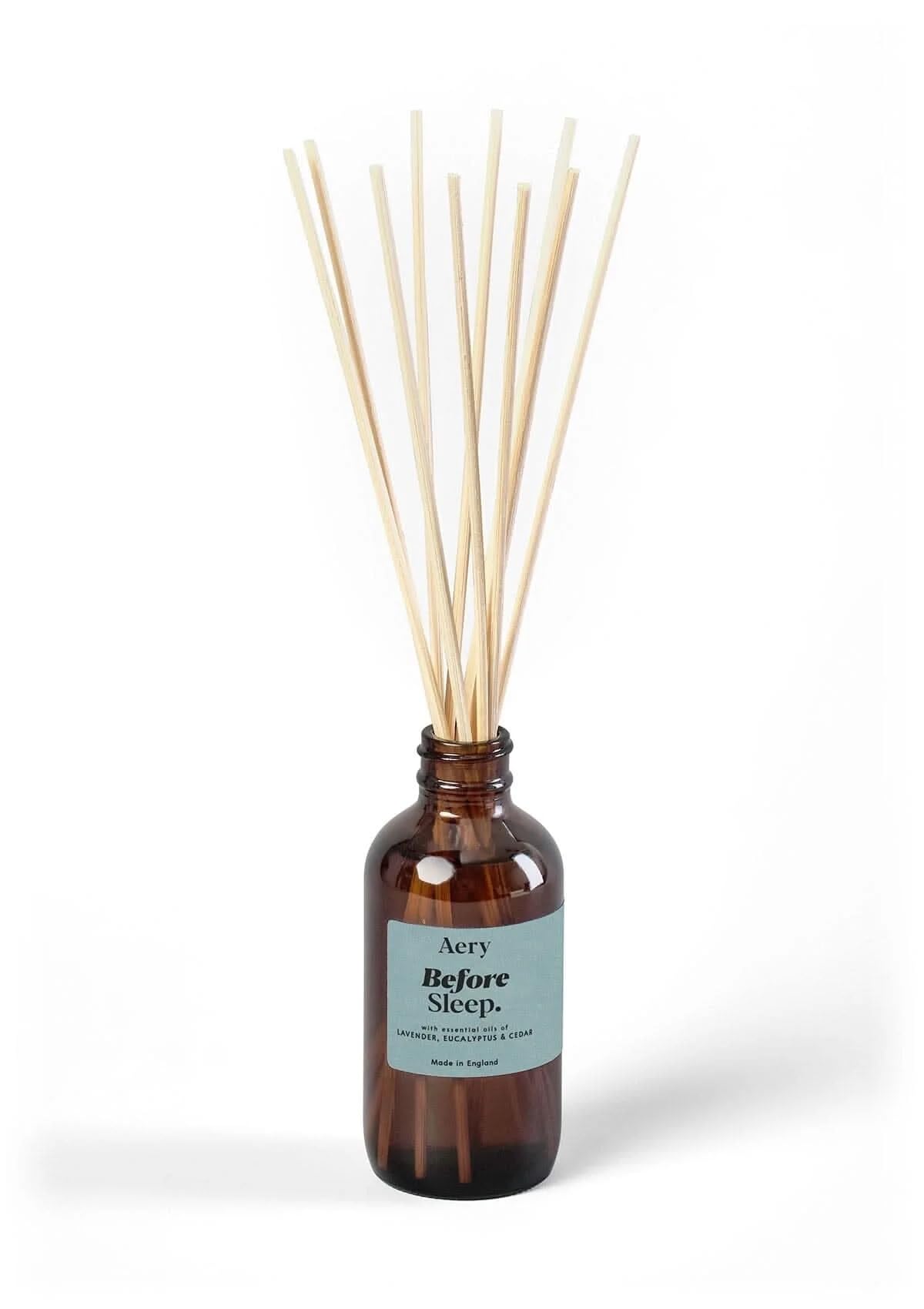 Aery Before Sleep Amber Aromatherapy Reed Diffuser - 100ml - Vegan & Cruelty-Free