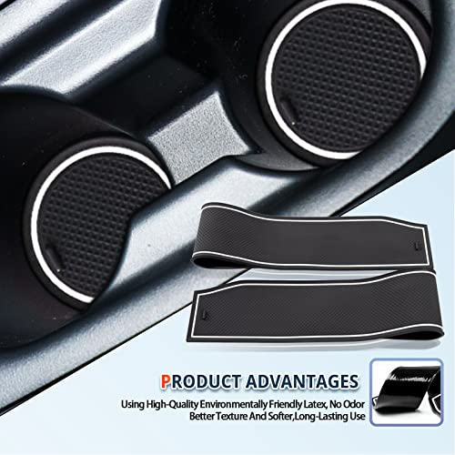 Tapetes para Ranuras de Puerta 11PCS para Toyota Corolla Cross miniatura 4