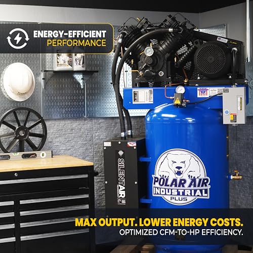 POLAR AIR 7.5HP 80 Gal Silent