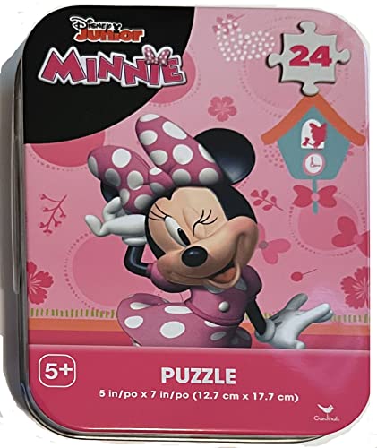Disney Minnie Mouse 24 piece puzzle in Collectible Tin