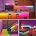 Govee RGBIC LED Strip Lights, 32.8ft Color Changing LED Lights with App Control, 64 Scene Modes, Music Mode, LED Strip Lights for Bedroom, Kitchen, Party, Living Room, Home Decor (2 Rolls of 16.4ft)