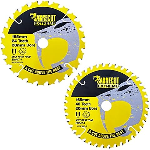 SabreCut 165mm Circular Saw Blade Kit Cover