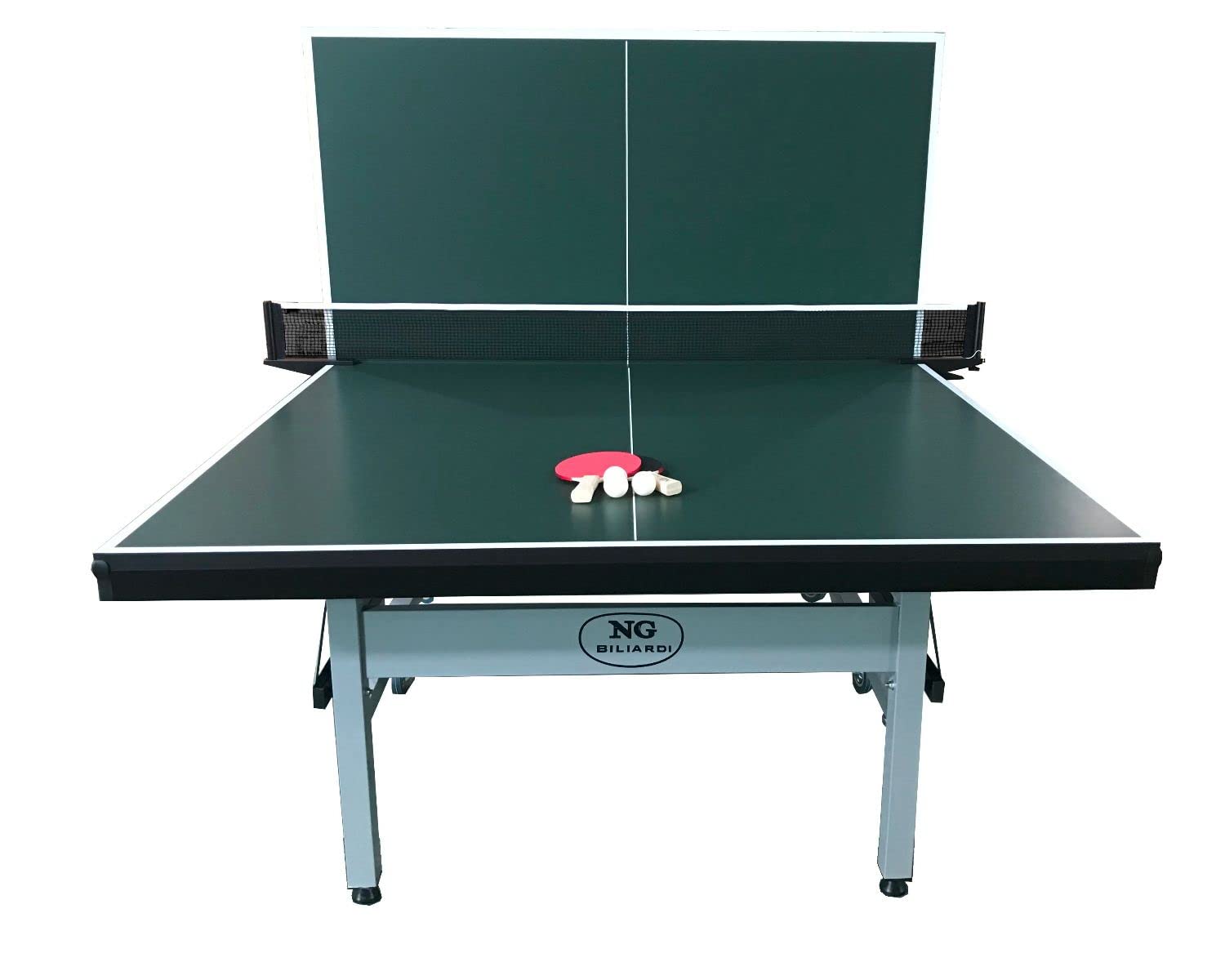 NG Biliardi Tavolo da Ping Pong Winner (Verde) da Competizione 274x152,5x76 cm