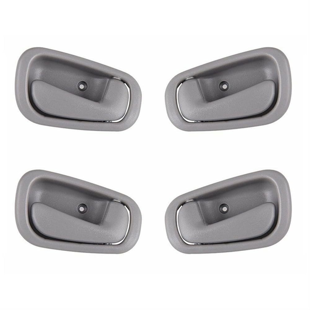 Mlioju Grey-4Pcs Car Inner Door Handle 69206-02050 69205-02050 Door Inside Handle For Corolla