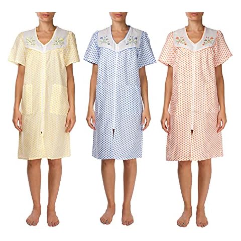 3 Pack Shift Duster Housekeeping Dress - Medium to 3X Available (2011) - - Large Cover