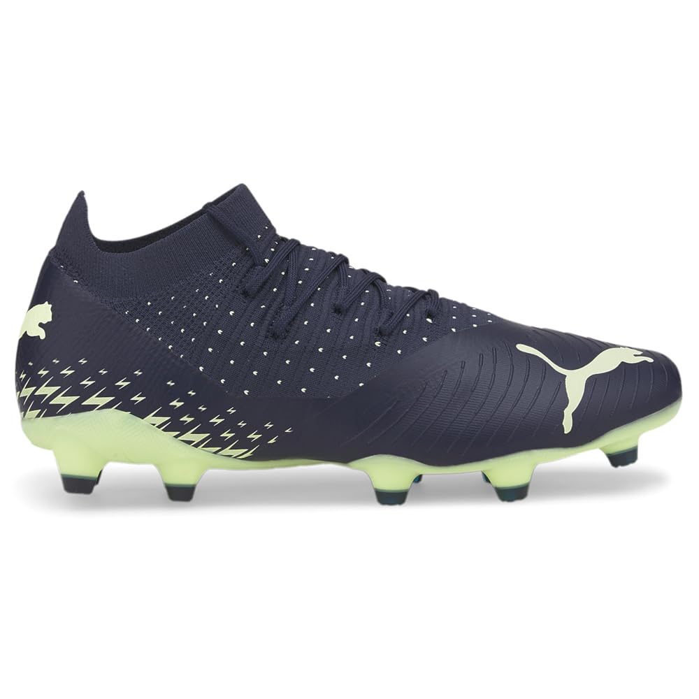 PUMA Womens Future Z 3.4 Firm Ground, Artificial Ground Soccer Cleats, Parisian Night-Fizzy Light-Pistachio, 5.5