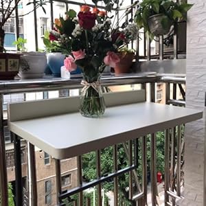 Składany Stół Barowy Balkonowy Oszczędzający Miejsce