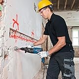 Bosch Professional Bohrhammer GBH 2-28 (880 Watt, mit SDS-plus Aufnahme, bis 28 mm Bohr-Ø, Rückschlag-Schutz, im Koffer) - 2