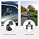 52 in 1 Zubehörset für GoPro Hero 8 Schwarz, wasserdichtes Gehäuse 3 Filter Gummigehäuse Brust-/Kopf-/Handschlaufe Fahrrad-/Auto-Rucksack-Clip für Hero 8